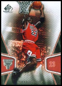 2007-08 SP Game Used 10 Michael Jordan